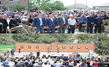 Մարզպետը Լենուղիում ներկա է գտնվել Արցախյան 44-օրյա պատերազմում զոհված համայնքի չորս քաջերի հիշատակին նվիրված հուշարձանի բացմանը