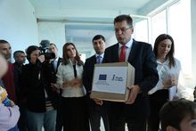  Ճգնաժամային իրավիճակների կառավարման հարցերով եվրոպական հանձնակատար Յանեզ Լենարչիչի գլխավորած պատվիրակությունը Արմավիրի մարզում է