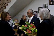 Էդվարդ Հովհաննիսյանն այսօր այցելեց 44-օրյա պատերազմում հայրենիքի պաշտպանության ժամանակ անմահացած հերոս Ազիզ Աղաջանյանի տուն