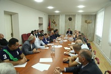  Մարզպետ Դավիթ Խուդաթյանն անցկացրեց խորհրդակցություն արտակարգ իրավիճակների և քաղաքացիական պաշտպանության պատասխանատուների հետ