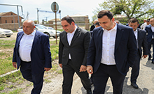 ՀՀ տարածքային կառավարման նախարար Դավիթ Խուդաթյանն աշխատանքային այց է կատարել Արմավիրի մարզ ՀՀ տարածքային կառավարման նախարար Դավիթ Խուդաթյանն աշխատանքային այց է կատարել Արմավիրի մարզ
