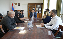 Արգիշտի Մեխակյանն ընդունել է արմավիրցի ծանրամարտիկներին Արգիշտի Մեխակյանն ընդունել է արմավիրցի ծանրամարտիկներին