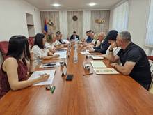 Արմավիրի մարզպետ Արգիշտի Մեխակյանն այսօր անցկացրել է աշխատանքային հերթական խորհրդակցությունը Արմավիրի մարզպետ Արգիշտի Մեխակյանն այսօր անցկացրել է աշխատանքային հերթական խորհրդակցությունը
