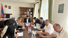 Համայնքների ղեկավարների ընդունելությունների շրջանակում մարզպետ Արգիշտի Մեխակյանի մոտ տեղի է ունեցել հերթական հանդիպումը Համայնքների ղեկավարների ընդունելությունների շրջանակում մարզպետ Արգիշտի Մեխակյանի մոտ տեղի է ունեցել հերթական հանդիպումը
