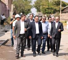 ՀՀ ՏԿԵ նախարար Դավիթ Խուդաթյանն աշխատանքային այցով Արմավիրի մարզում էր