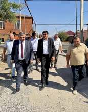 ՀՀ Արմավիրի մարզպետ Վահրամ Խաչատրյանը Խոյ համայնքի ղեկավար Լյուդվիկ Յայլոյանի հետ այսօր այցելել է համայնքի մի շարք բնակավայրեր ՀՀ Արմավիրի մարզպետ Վահրամ Խաչատրյանը Խոյ համայնքի ղեկավար Լյուդվիկ Յայլոյանի հետ այսօր այցելել է համայնքի մի շարք բնակավայրեր
