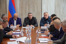 Այսօր ՀՀ Արմավիրի մարզում անցկացվեց «Ուժեղ երկրաշարժի դեպքում բնակչության պաշտպանության միջոցառումների կազմակերպումը» թեմայով շտաբային ուսումնավարժություն։