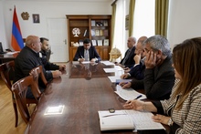 Մարզպետ Վահրամ Խաչատրյանն Արմավիրի մարզպետի աշխատակազմում անցկացրեց քաղաքացիների ընդունելություն Մարզպետ Վահրամ Խաչատրյանն Արմավիրի մարզպետի աշխատակազմում անցկացրեց քաղաքացիների ընդունելություն