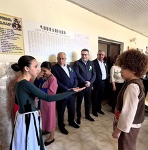 Թումանյանական շնչով վերածնված գրադարանն իր դռները բացեց Գրիբոյեդովի միջնակարգ դպրոցում