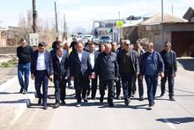 ՀՀ տարածքային կառավարման և ենթակառուցվածքների նախարար Դավիթ Խուդաթյանն այսօր աշխատանքային այցով Արմավիրի մարզում էր