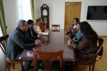 Մարզպետ Վահրամ Խաչատրյանը հյուրընկալել է ժողովրդական արվեստների թանգարանի ներկայացուցիչներին Մարզպետ Վահրամ Խաչատրյանը հյուրընկալել է ժողովրդական արվեստների թանգարանի ներկայացուցիչներին