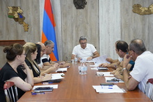 Արմավիրի մարզպետի աշխատակազմում շարունակվում է արտակարգ իրավիճակների հետևանքով պատճառված վնասների գնահատման գործընթացը