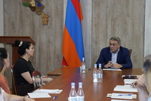 Արմավիրի մարզպետի տեղակալ Արամ Գրիգորյանն անցկացրել է քաղաքացիների հերթական ընդունելությունը  